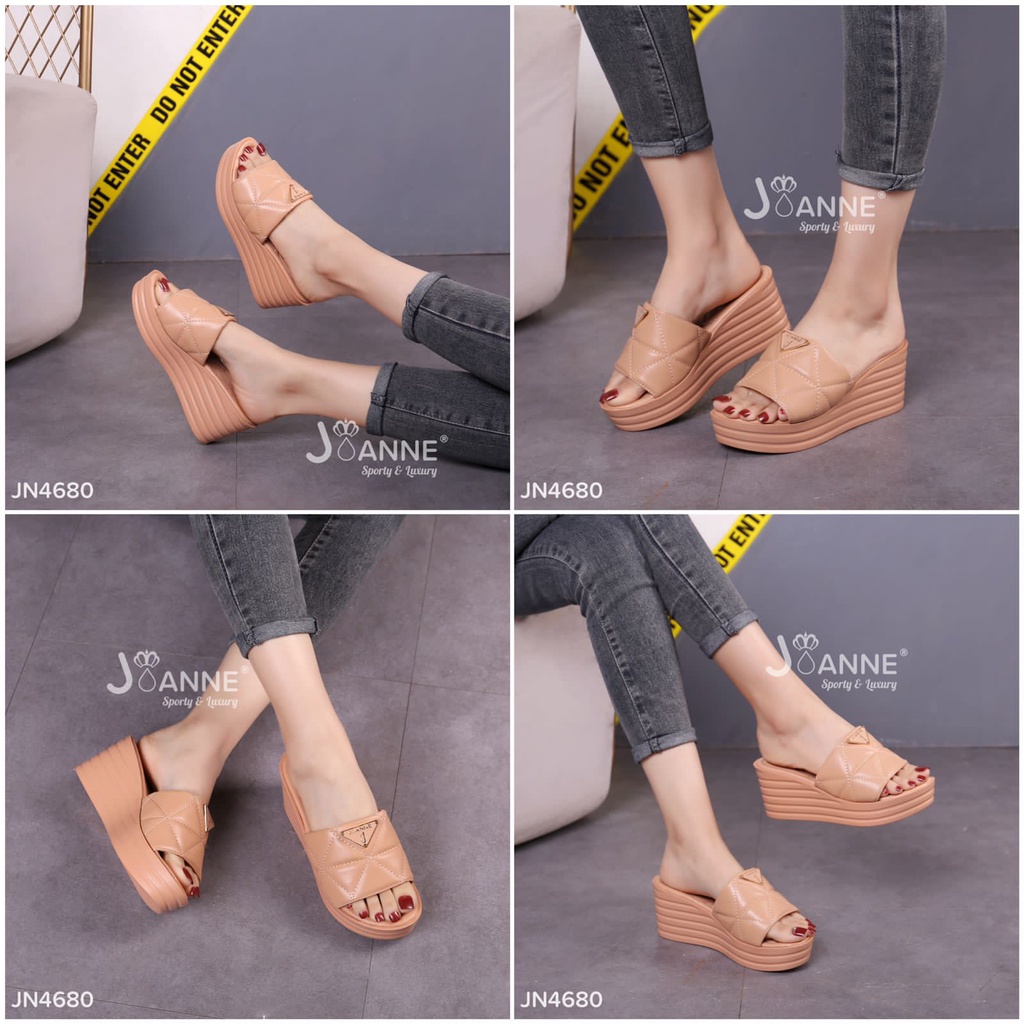 JOANNE Wedges Sandals #JN4680 ORIGINAL