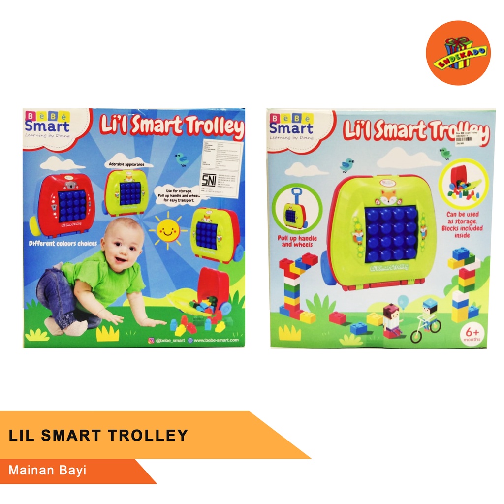 BEBE SMART LIL SMART TROLLEY - Mainan Bayi