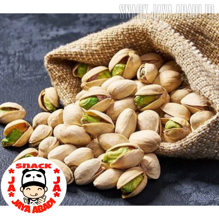 

Kacang Arab - Kacang Pistachio Grade A 500 Gram / Iran Pisctachios Nut / Kacang Arab