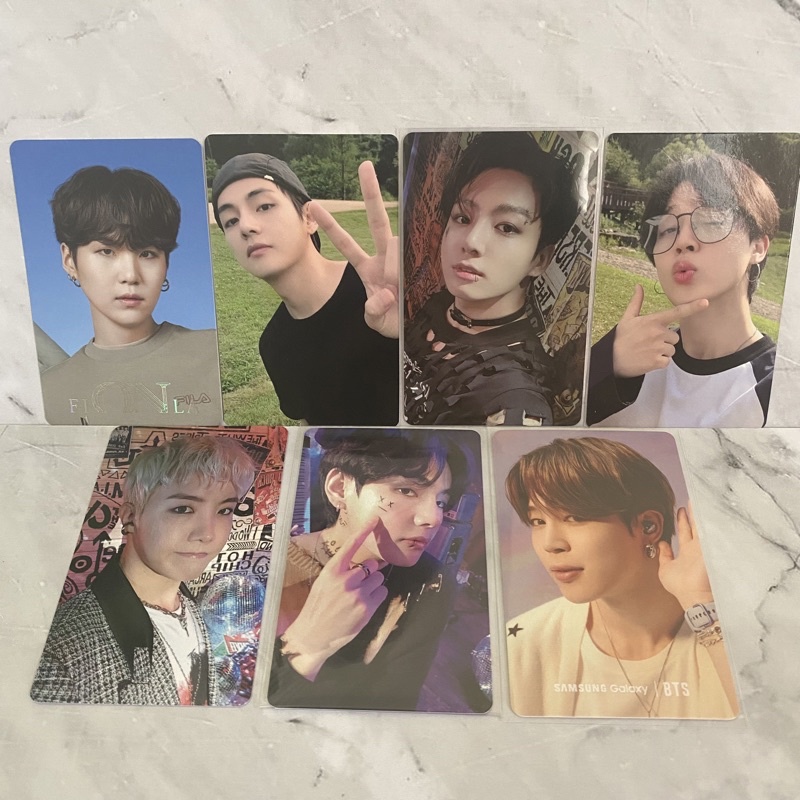 BTS PC photocard official suga yoongi its 2 in the soop 2 taehyung v sg22 jungkook jk jimin jhope j 