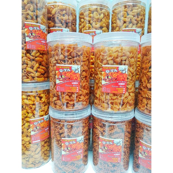 

Makaroni Kriuk Makaroni Kerang Makaroni Spiral kemasan toples
