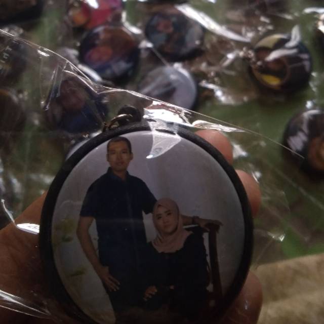 Gantungan kunci 2 sisi