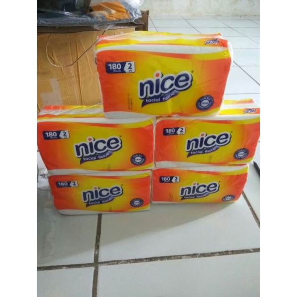 Tisu nice 180 sheets / tisu wajah nice