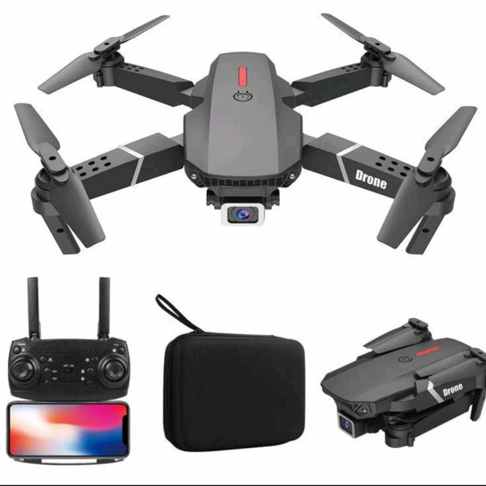 Drone Proshoot lipat foldable drone dual camera
