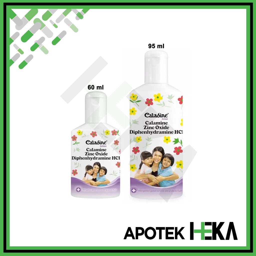 Caladine Lotion 60 ml 95 ml Obat Gatal Alergi Kulit Biang Keringat (SEMARANG)