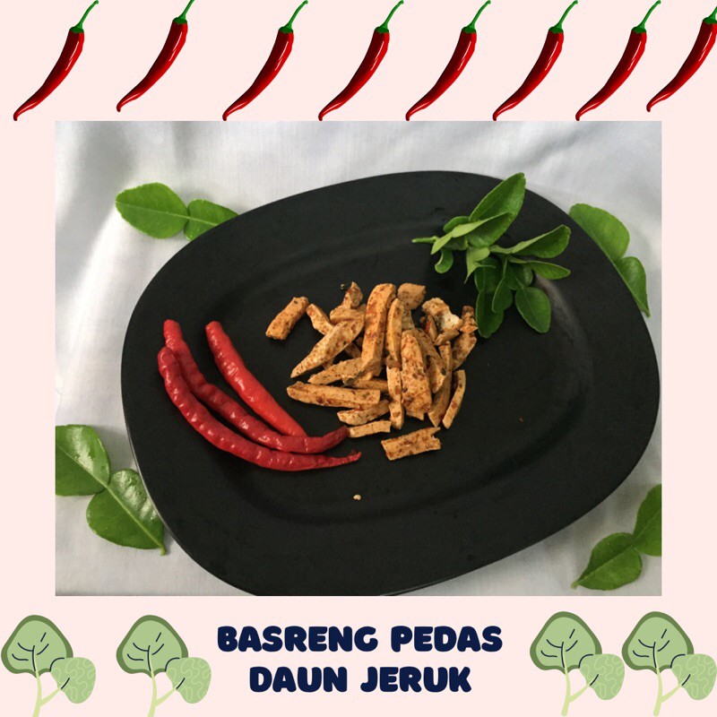 

Basreng pedas daun jeruk