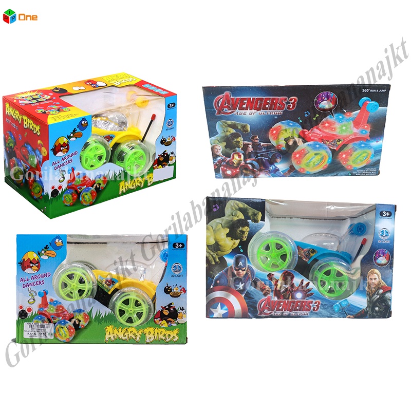 MAINAN MOBIL REMOTE CONTROL RC STUNT CAR MOBIL REMOT