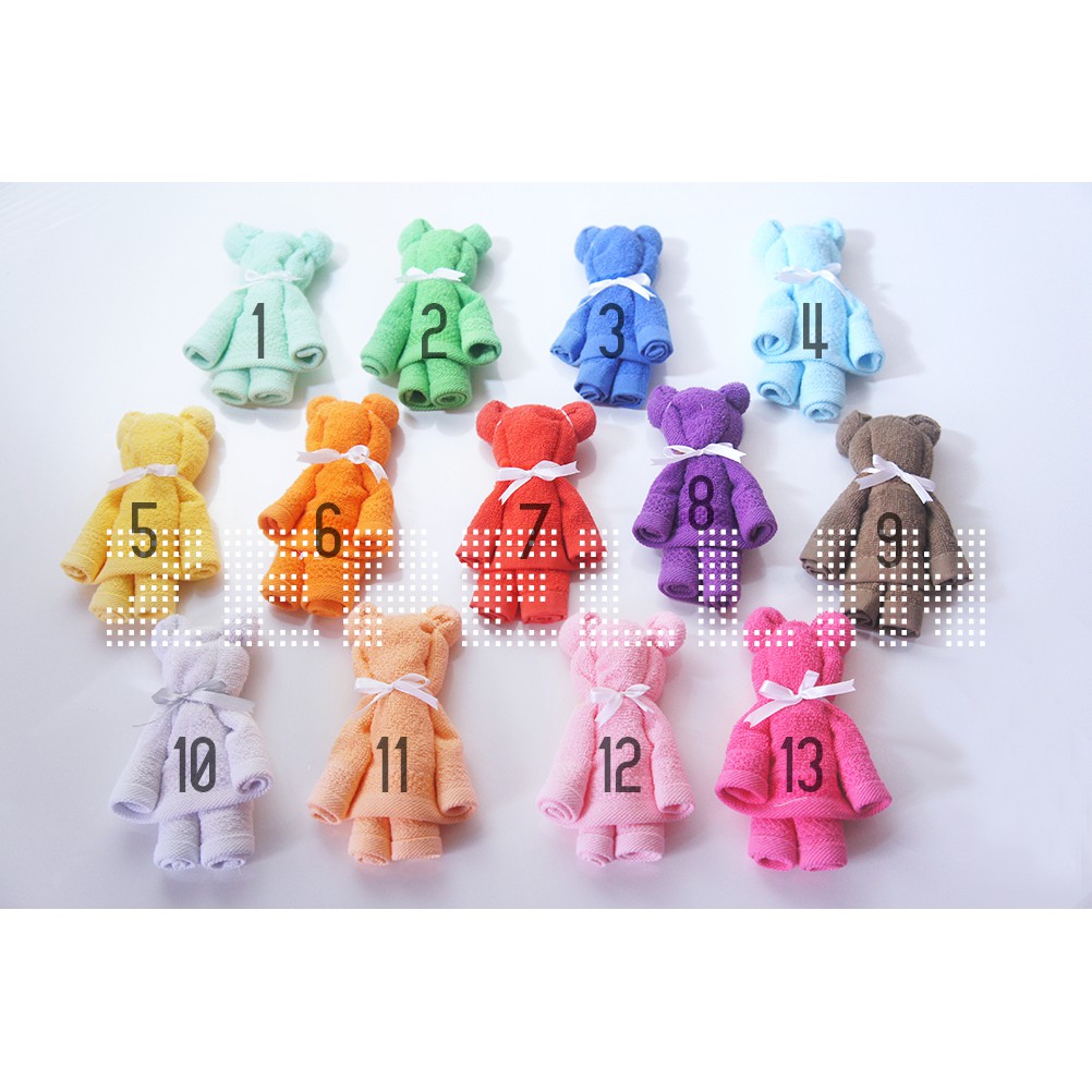 SOUVENIR HANDUK BERUANG LUCU MURAH utk PERNIKAHAN , ULANG TAHUN ANAK, ULTAH , BRIDAL SHOWER , MANYE