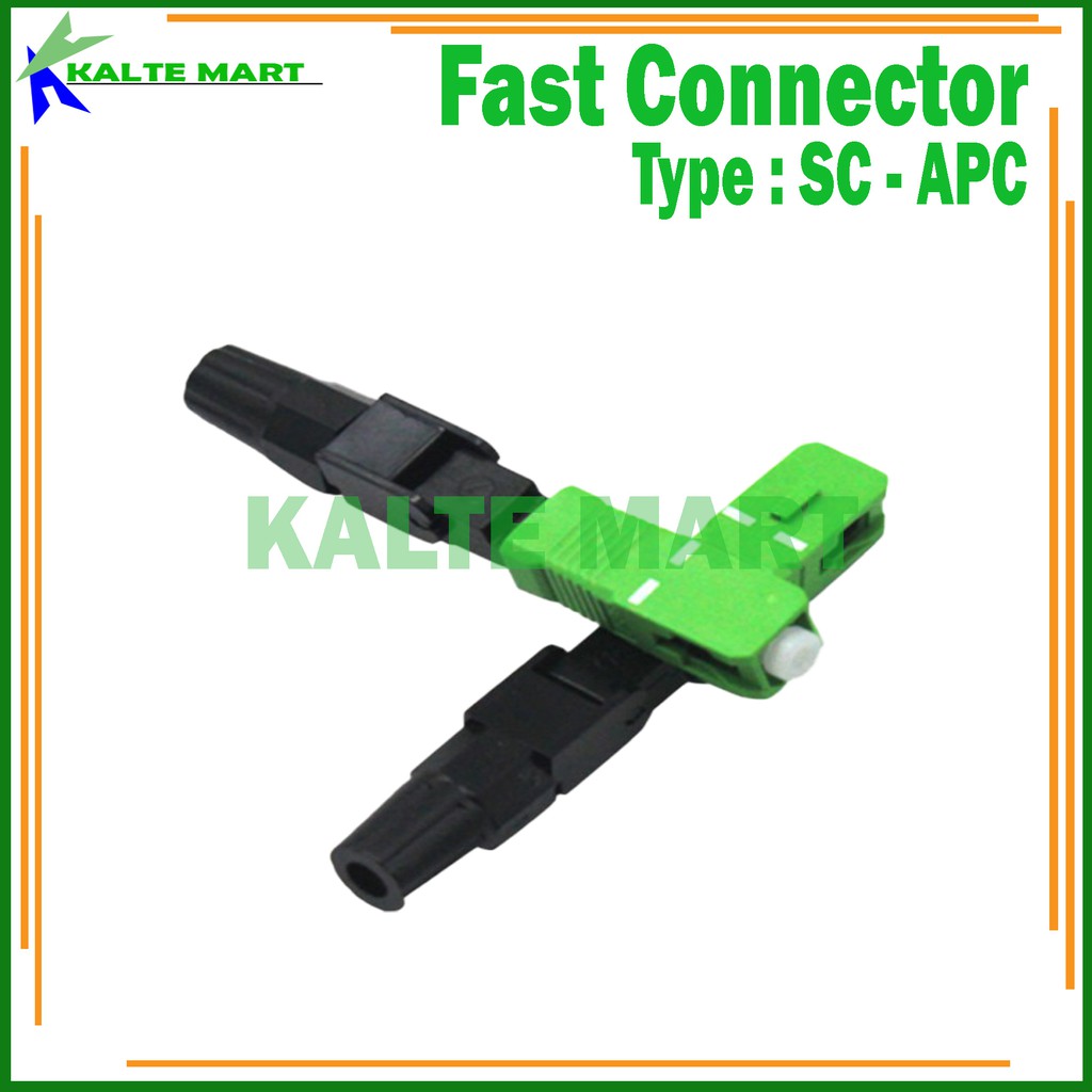 Fast Connector SC/APC Fiber Optic / Konektor SC/APC Fast Konektor FO