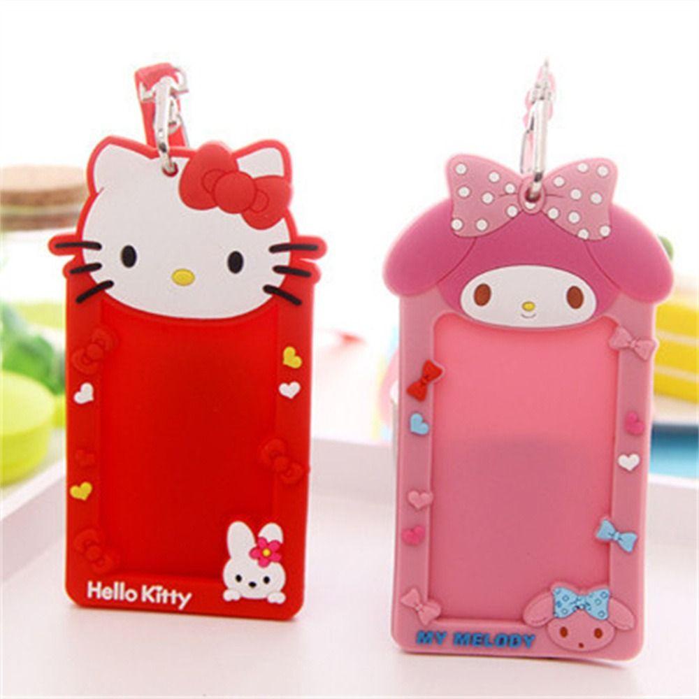 Lanfy Label Tag Holder Kartu ID / Nama 9 Motif Anime Untuk Koper / Travel