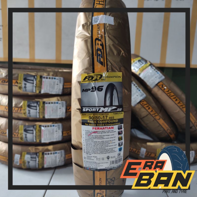 BAN FDR MP 96 90 80 RING 17 TUBELESS RACING SLIK