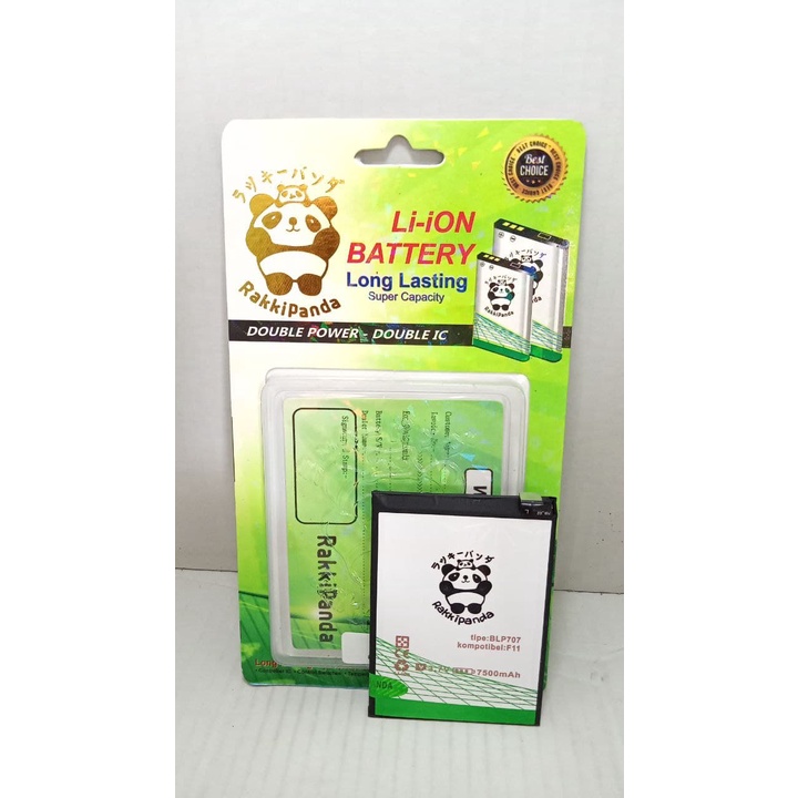 BATERAI BATRE BATTERY BAT DOBEL POWER IC RAKKIPANDA BLP707 FOR OPPO F11