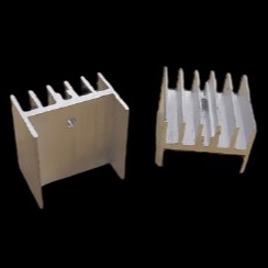 10Pcs HEATSINK pendingin TRANSISTOR heat sink  24x24mm  6 sirip