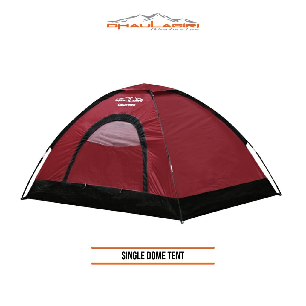 Tenda Dhaulagiri Single Dome - Single Dome Tent Kapasitas 2 Orang Single Layer - Tenda Camping - Tenda hiking