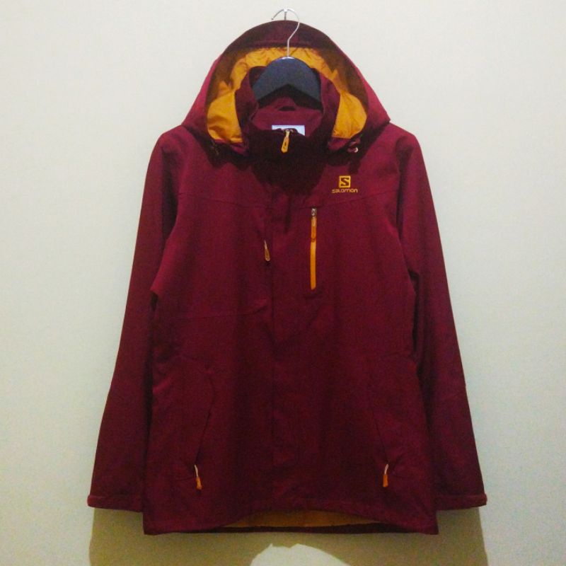 Jaket Outdoor Salomon Clima Pro Second Original