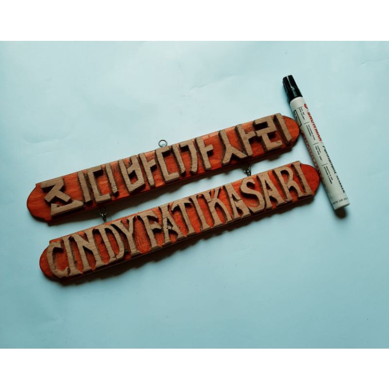 papan nama dari kayu.papan nama unik hiasan dinding