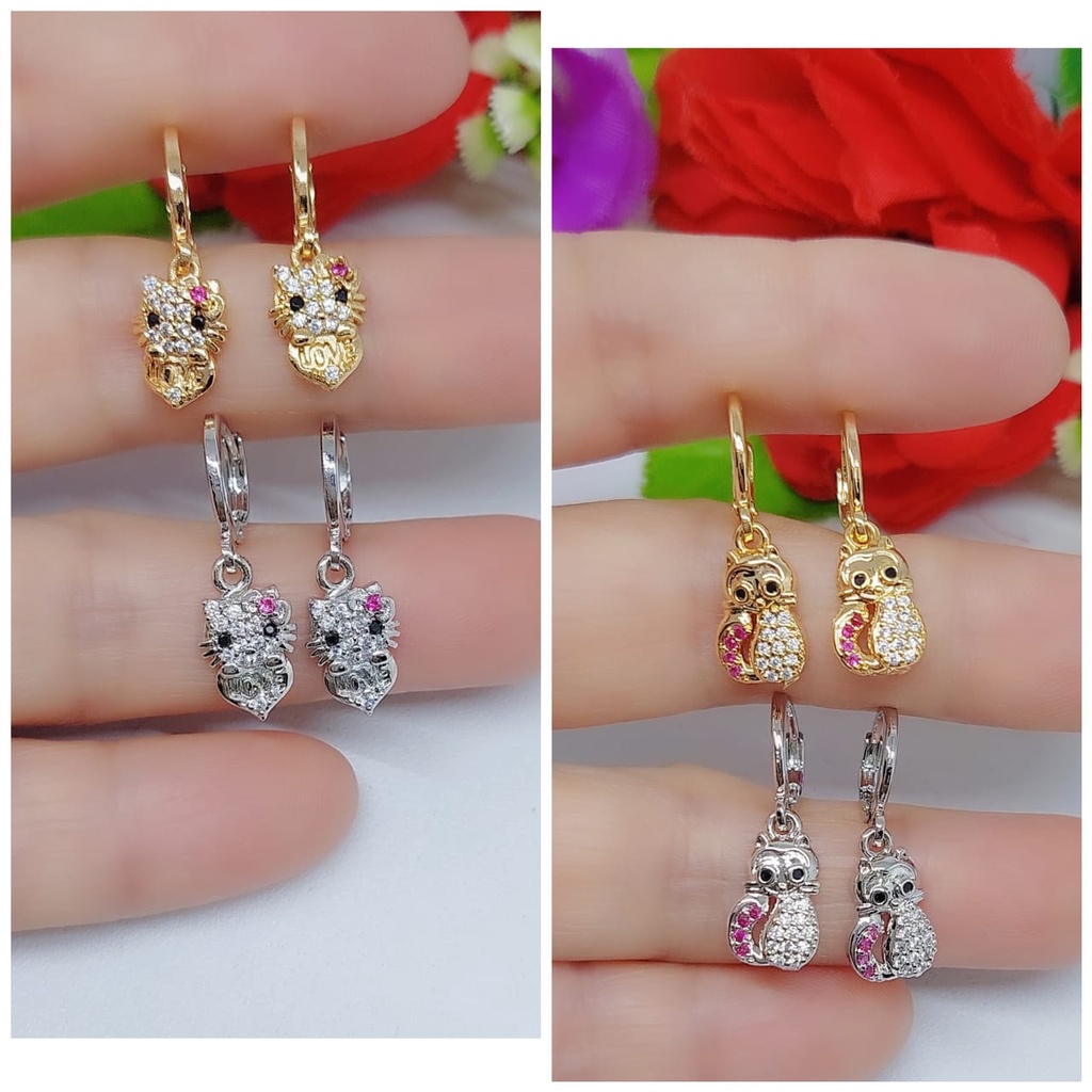 Anting xuping perhiasan mata HK A,B