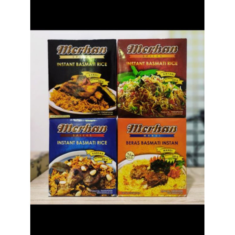 

basmati instan merhan 500g