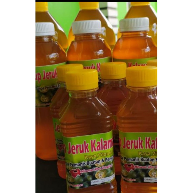 sirup jeruk kalamansi