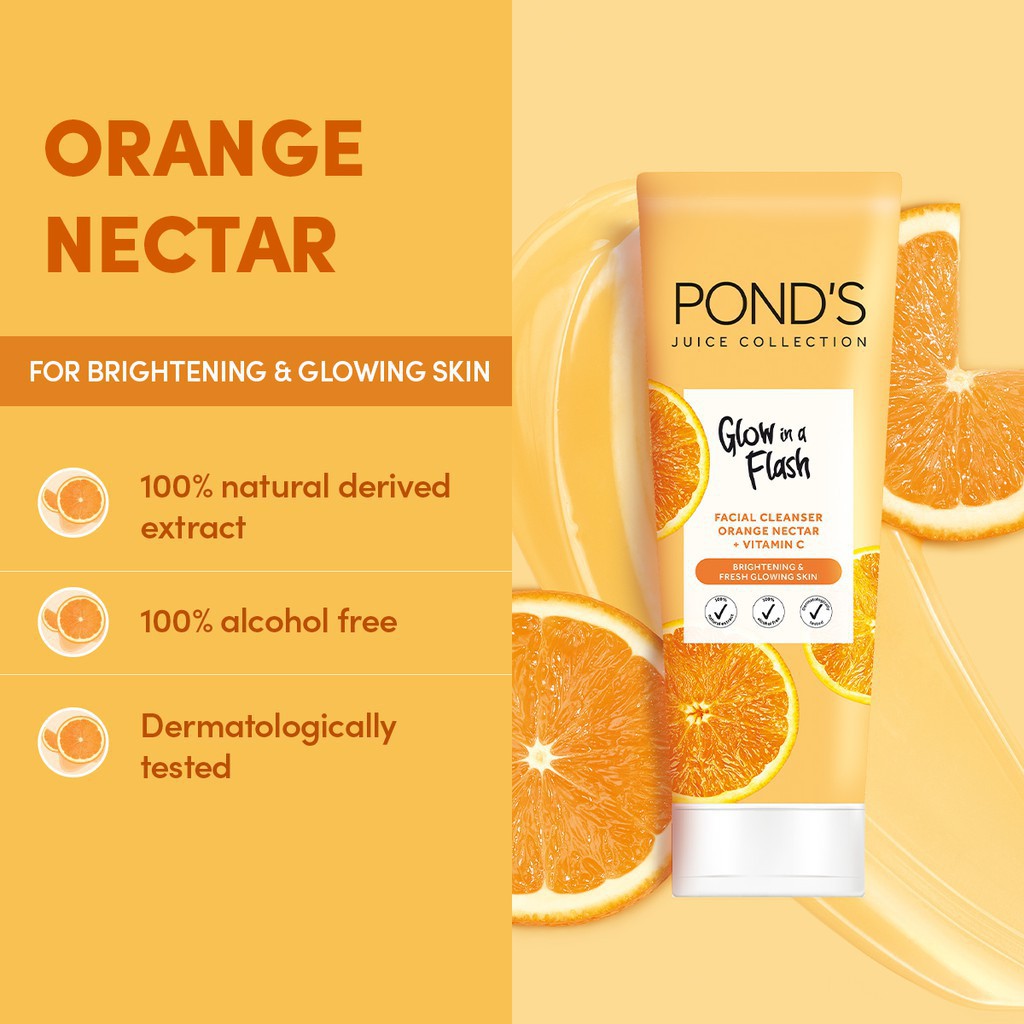 POND'S JUICE COLLECTION FACIAL CLEANSER 90GR/N010107/N010108