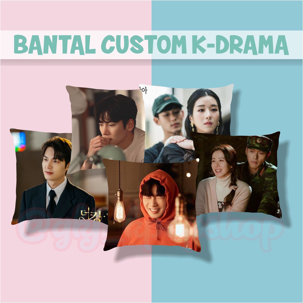 BANTAL PILLOW FULLPRINT KDRAMA DRAKOR DRAMA KOREA AKTOR AKTRIS KOREA LEE MIN HO JI CHANG WOOK CUSTOM