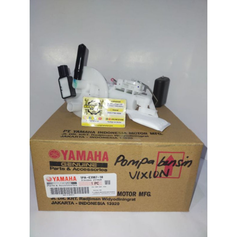 pompa bensin fuel pump Vixion new 2013-2015 asli 1pa