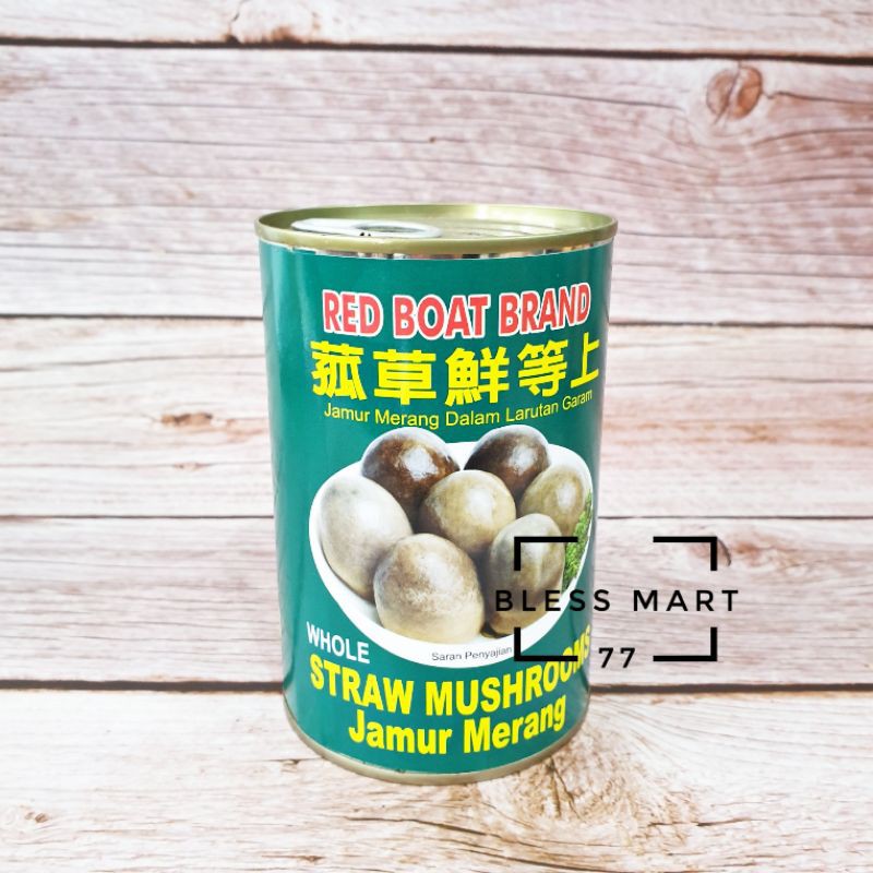 

Red Boat Straw Mushroom 425gr / Jamur Merang Mushrooms