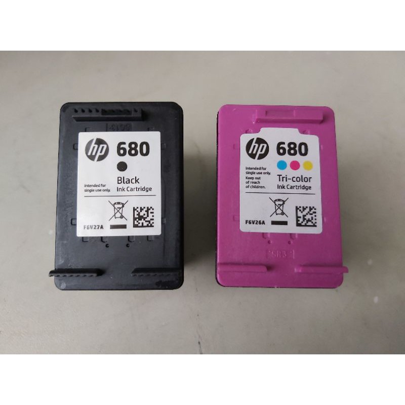 CARTRIDGE TINTA HP 680 BEKAS - KOSONGAN