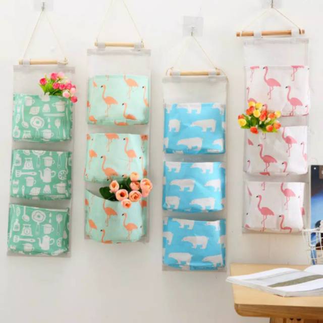 Wall Bag Organizer Tas Storage Gantung Susun Organizer