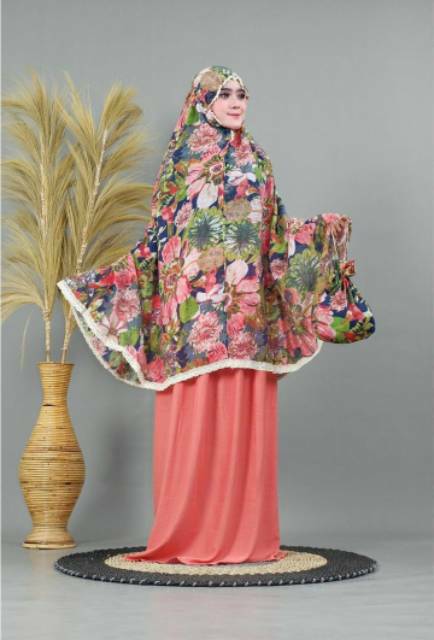 Mukena Poeti Silky Premium