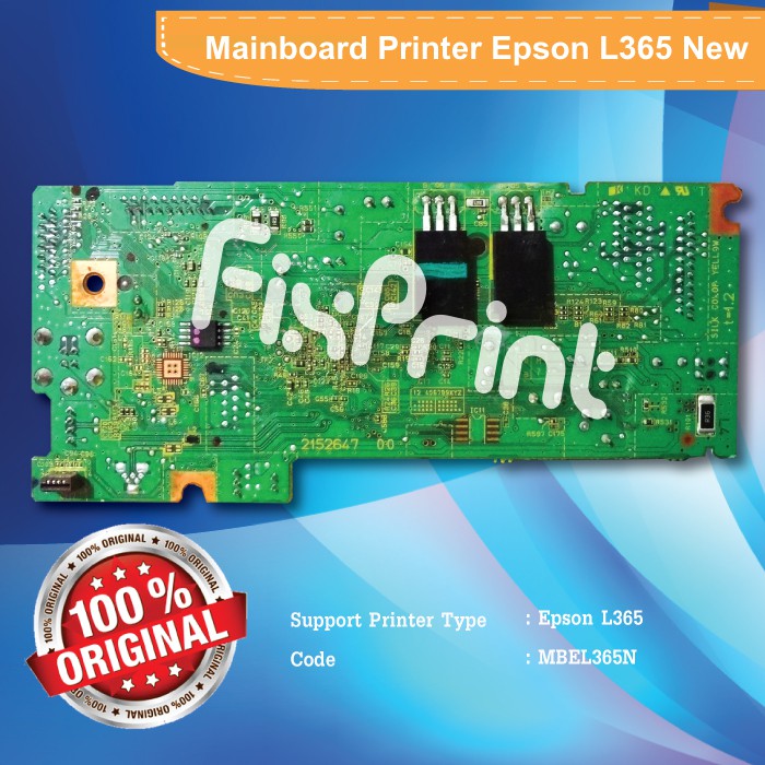 Mainboard Motherboard Printer Epson L365 WiFi, Logic Board Epson L365