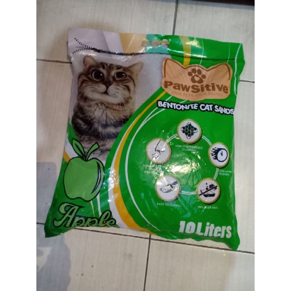 Pasir kucing 10 Liter / pasir pup kucing