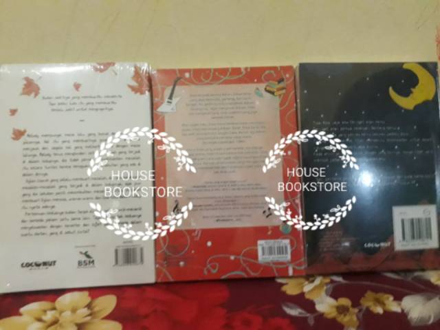 1 PAKET 3 NOVEL BEST SELLER ASRI ACI-1