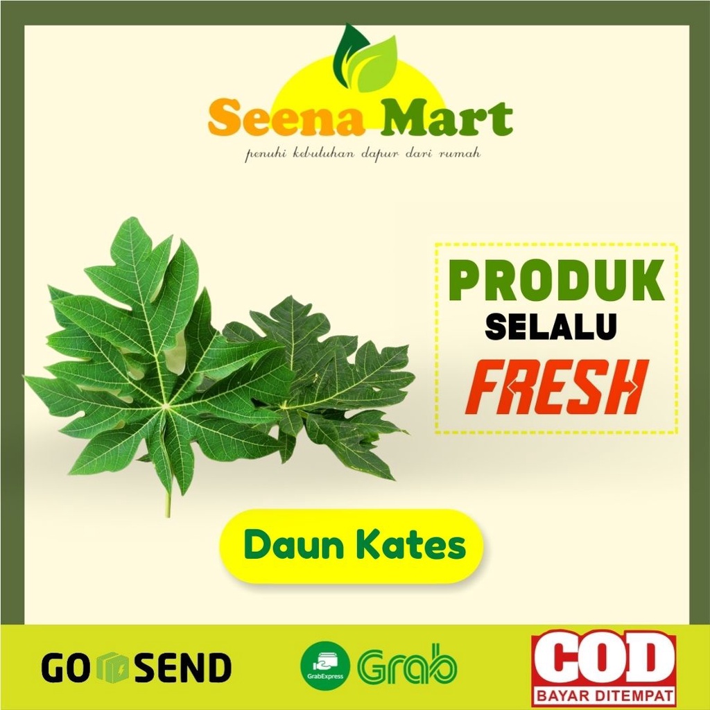 

Daun Kates Daun Pepaya Sayuran Segar 1 Ikat Sayur Murah Lampung
