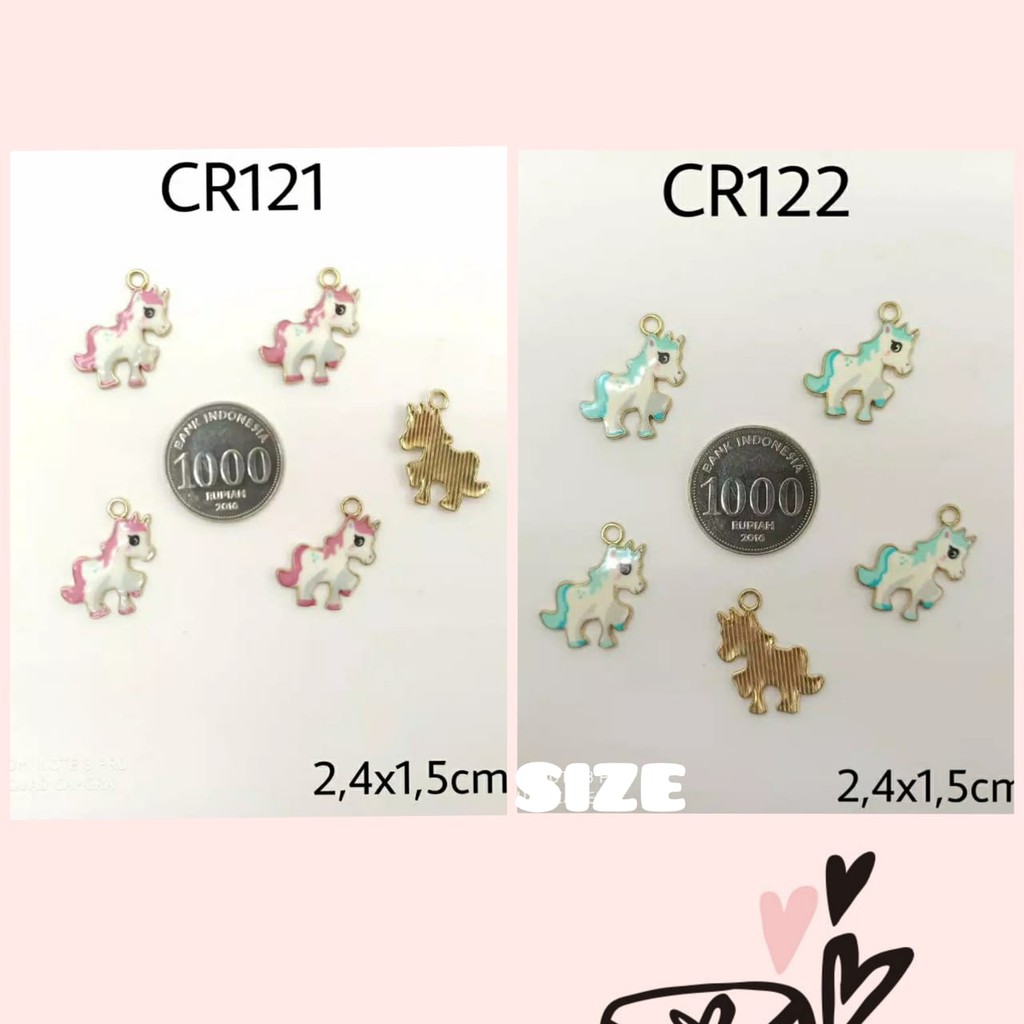 1 BUAH - LIONTIN CR121 - 131 | BANDUL LUCU | CHARM LUCU