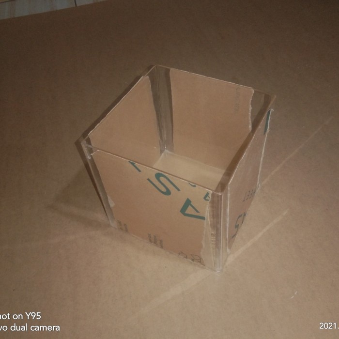 aquarium soliter cupang akrilik P15xL10xT15 3mm