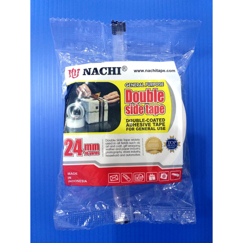 

ISOLASI DOUBLE TAPE 1" (24MMX10Y) NACHI/PTR700049458