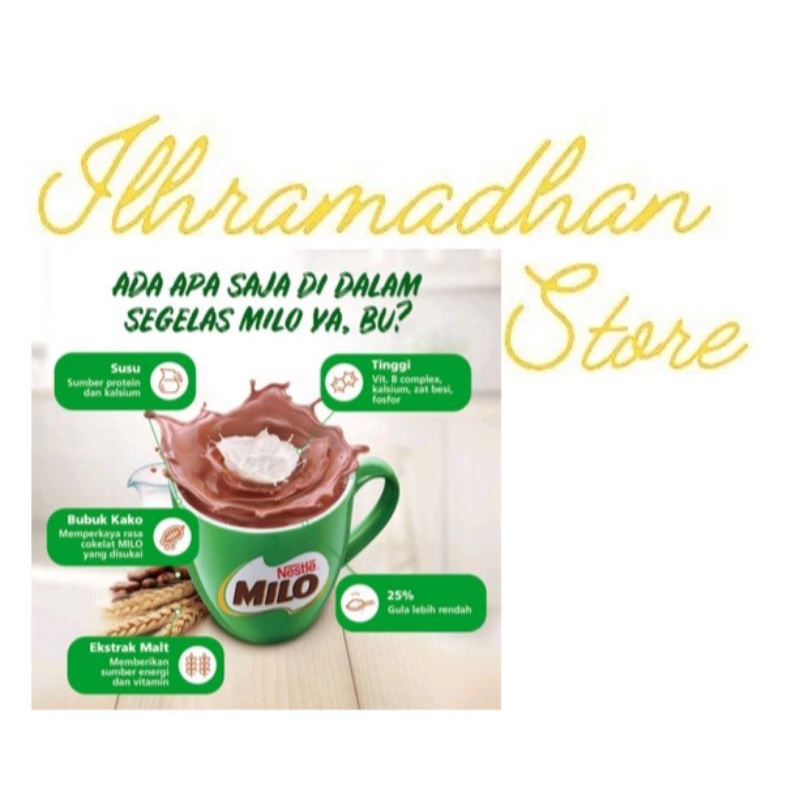 

Milo active-go susu cokelat renceng 22g