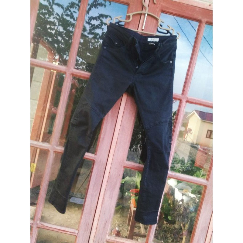 JEANS H&M &CONE BIKERS DENIM SLIM TAPERED