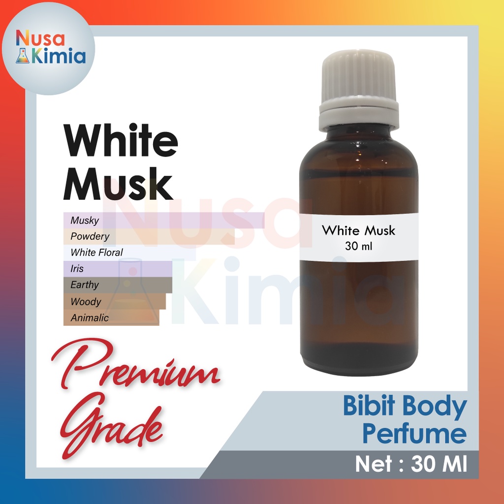 Bibit Minyak Wangi Refill White Musk Premium Grade