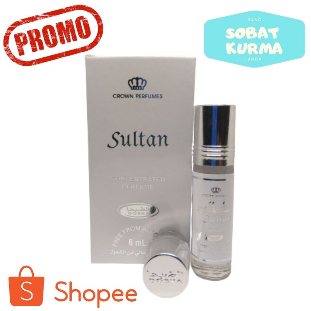Minyak wangi DOBHA/Original /aroma Sultan/6ml100% non alkohol