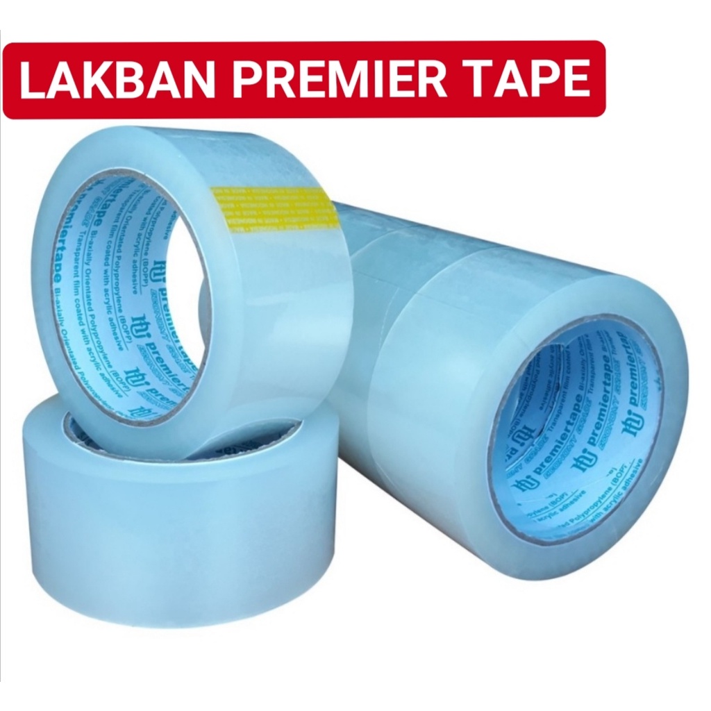 

ISOLASI LAKBAN BENING OPP Nachi PREMIER TAPE 48 mm x 100 Yard / 24 mm x 100 Yard (HEMAT)