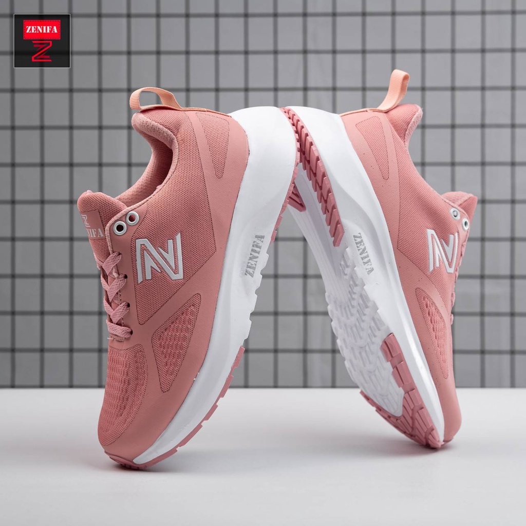 Sepatu Wanita Putih Tosca Ringan . Olahraga Sport Senam Aerobik Gym Zumba Wanita import murah COD-1