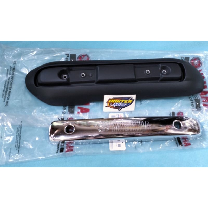 Cover knalpot Mio Soul atau smile original tameng knalpot Mio soul atau smile Original