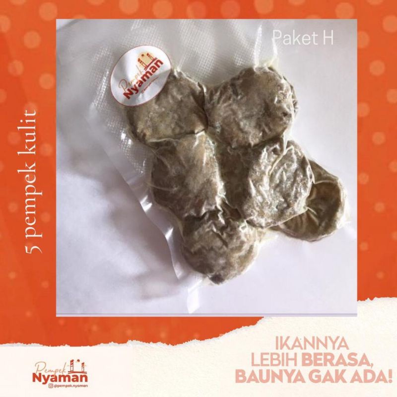 

Pempek Nyaman - Pempek Kulit 10 pcs