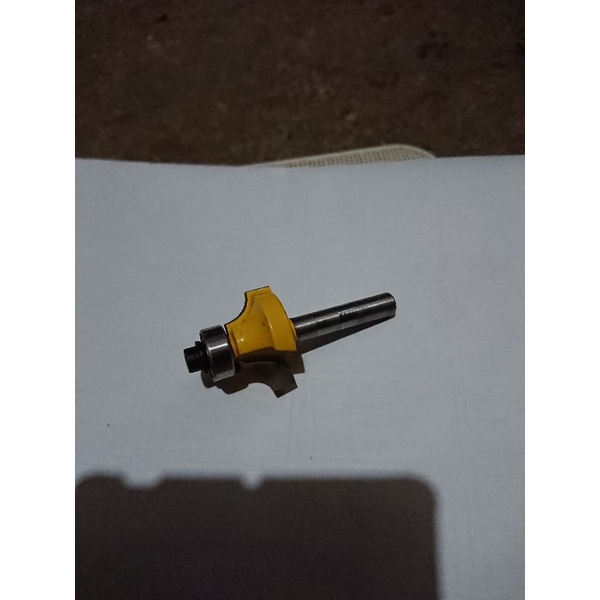 mata profil kayu sudut bulat ukuran 12 mili (1/4 x 12mm)