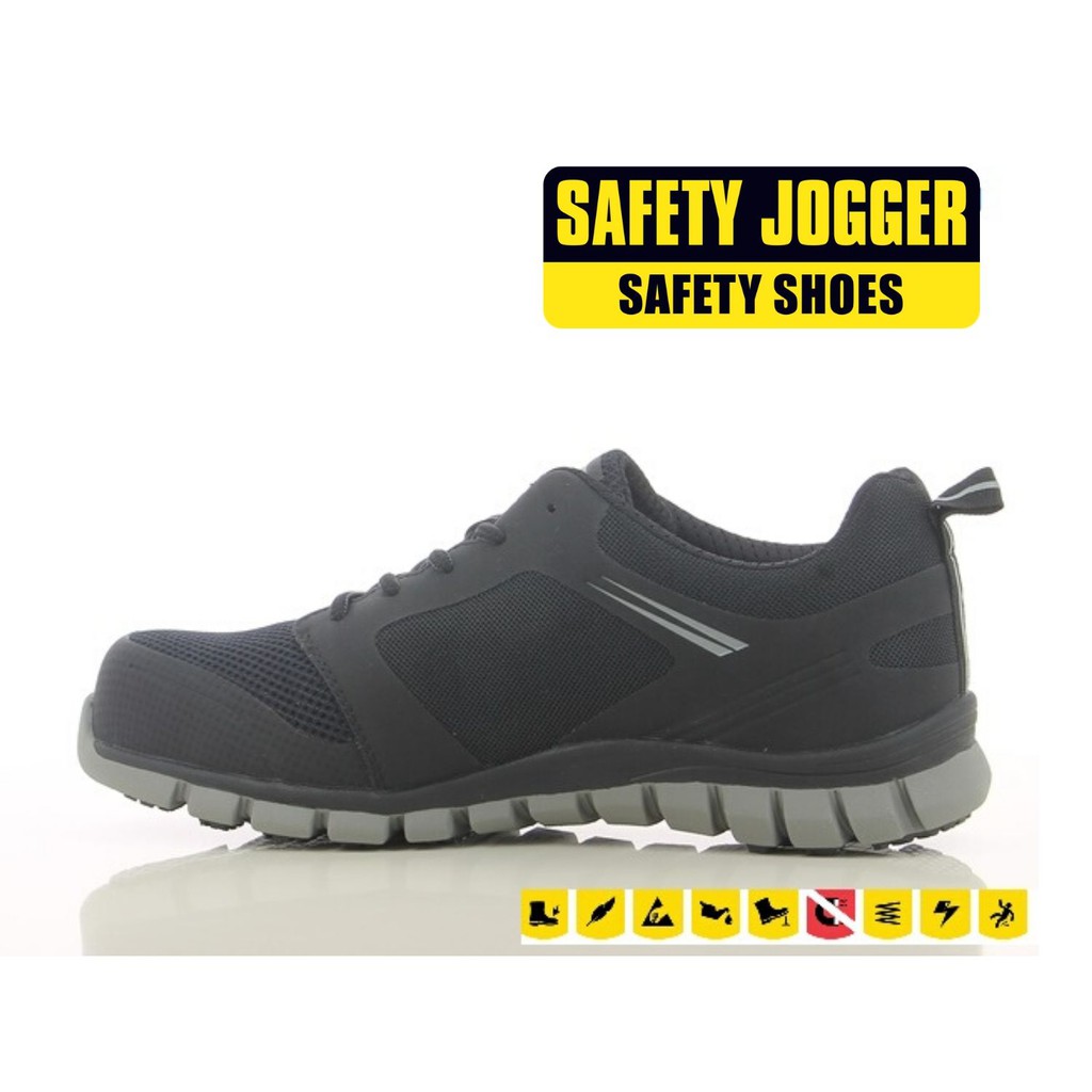 Sepatu Safety JOGGER LIGERO BLACK S1P SRC ESD