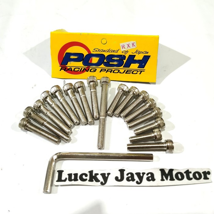 Baut Baud L Blok Block kiri kanan Magnet kopling Rx King Rxk-3