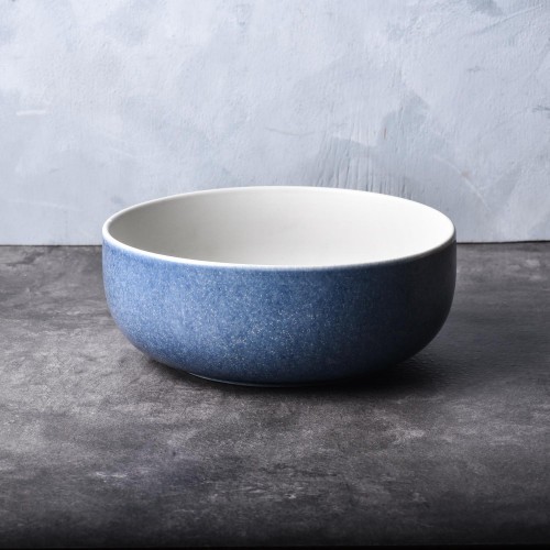 Brewsuniq - Ravenna Blue Salad Bowl 8" / Mangkuk makan keramik jepang
