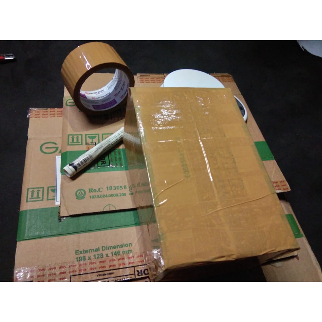 Kardus + Bubblewrap Tambahan packing